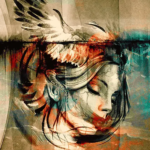 Melancholic image